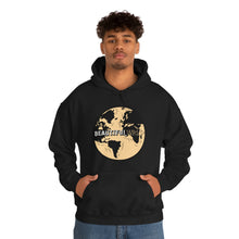 Load image into Gallery viewer, Skeleton Bone &#39;Wrld&#39; Hoodie - Tan
