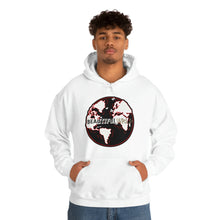 Load image into Gallery viewer, Skeleton Bone &#39;Wrld&#39; Hoodie - Red
