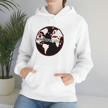 Load image into Gallery viewer, Skeleton Bone &#39;Wrld&#39; Hoodie - Red
