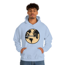 Load image into Gallery viewer, Skeleton Bone &#39;Wrld&#39; Hoodie - Tan
