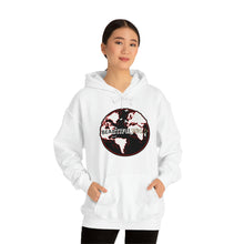 Load image into Gallery viewer, Skeleton Bone &#39;Wrld&#39; Hoodie - Red
