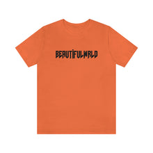 Load image into Gallery viewer, &#39;BeautifulWrld&#39; Simple Tee
