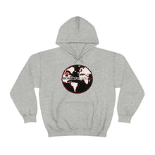 Load image into Gallery viewer, Skeleton Bone &#39;Wrld&#39; Hoodie - Red
