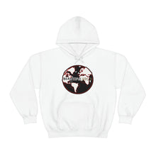 Load image into Gallery viewer, Skeleton Bone &#39;Wrld&#39; Hoodie - Red
