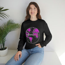 Load image into Gallery viewer, Skeleton Bone &#39;Wrld&#39; Crewneck - Purple
