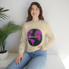 Load image into Gallery viewer, Skeleton Bone &#39;Wrld&#39; Crewneck - Purple
