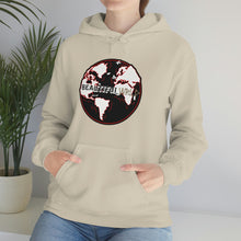 Load image into Gallery viewer, Skeleton Bone &#39;Wrld&#39; Hoodie - Red
