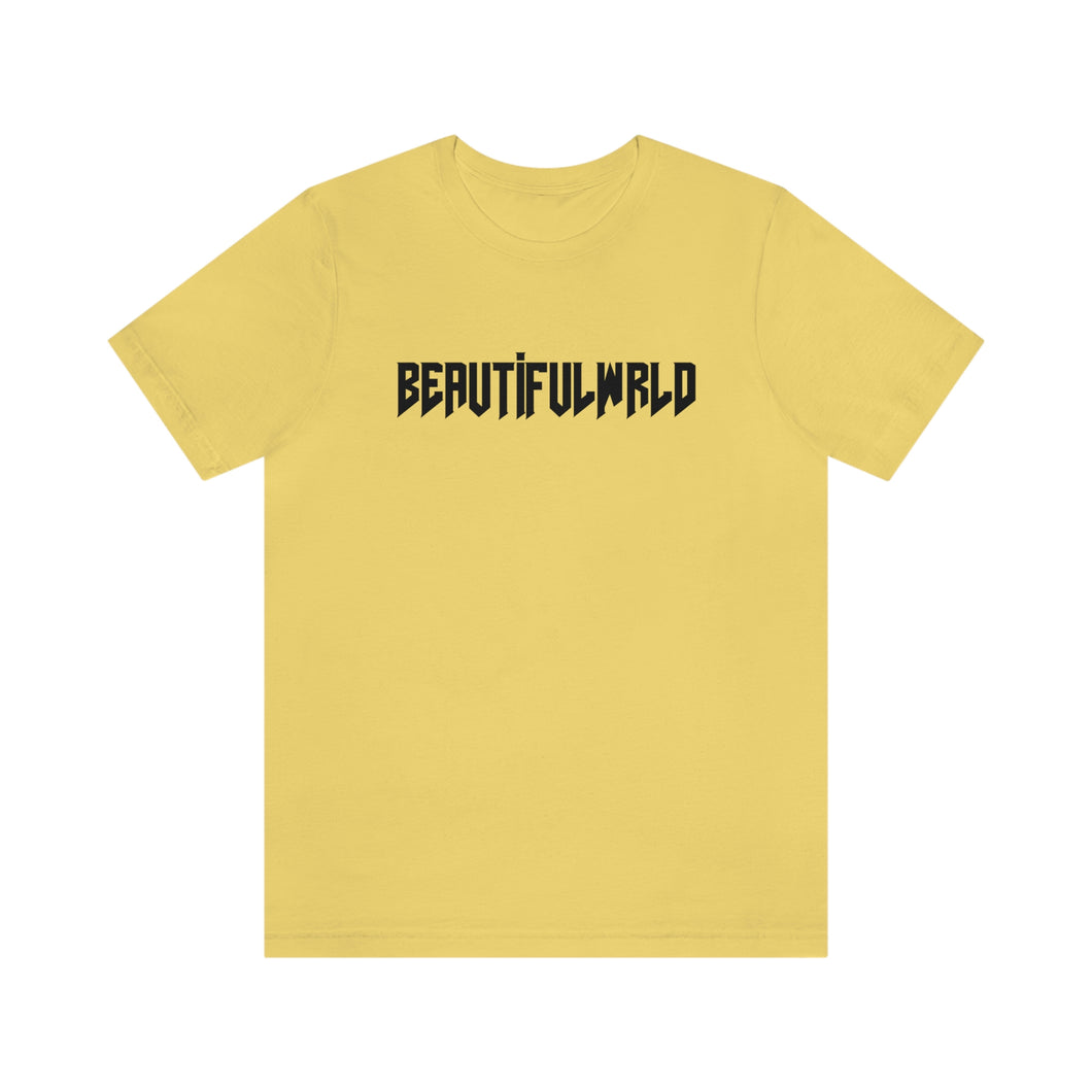 'BeautifulWrld' Simple Tee