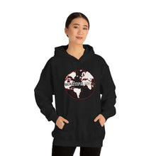 Load image into Gallery viewer, Skeleton Bone &#39;Wrld&#39; Hoodie - Red
