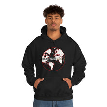 Load image into Gallery viewer, Skeleton Bone &#39;Wrld&#39; Hoodie - Red
